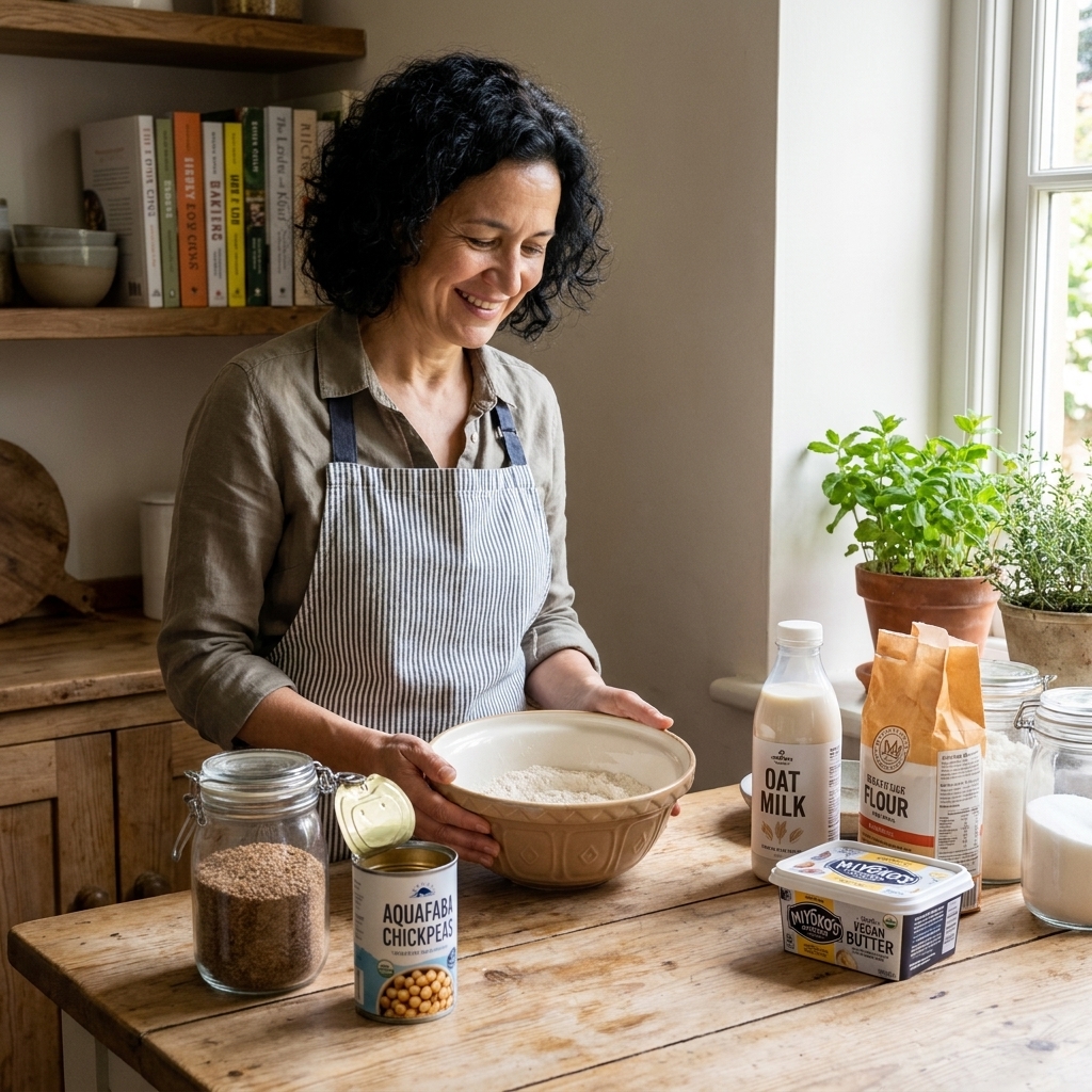 Vegan Baking Substitutions for Eggs and Dairy