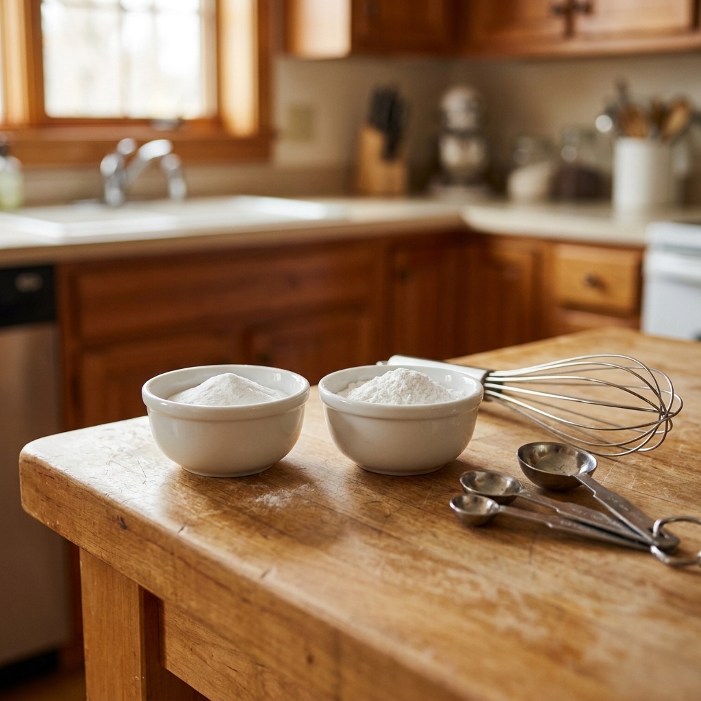 Baking Soda vs. Baking Powder
